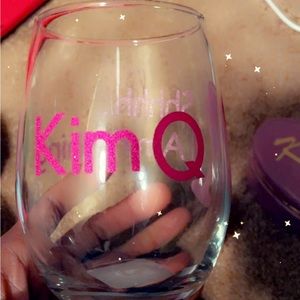NAMES ONLY❤️🤗. 2 Set WINE GLASS DEAL CUSTOM NAMES. Various font colors